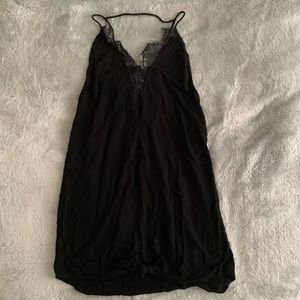 Free People slip dress-Black